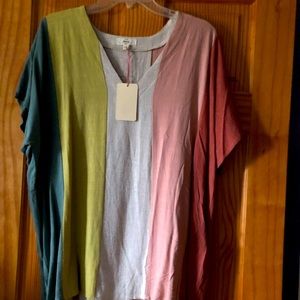 Never worn, Tags on shirt